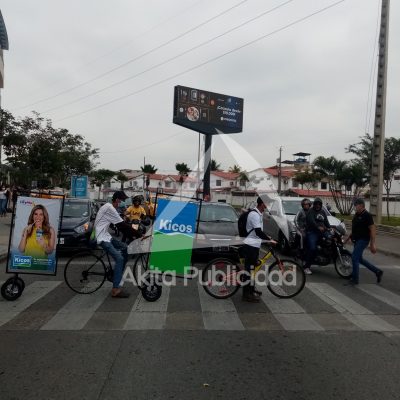 Akita marketing y publicidad publicidad movil Guayaquil heladería Kicos